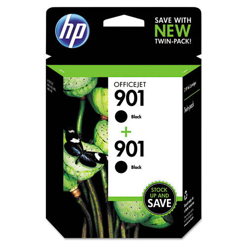 HP 901 Twin-Pack Black